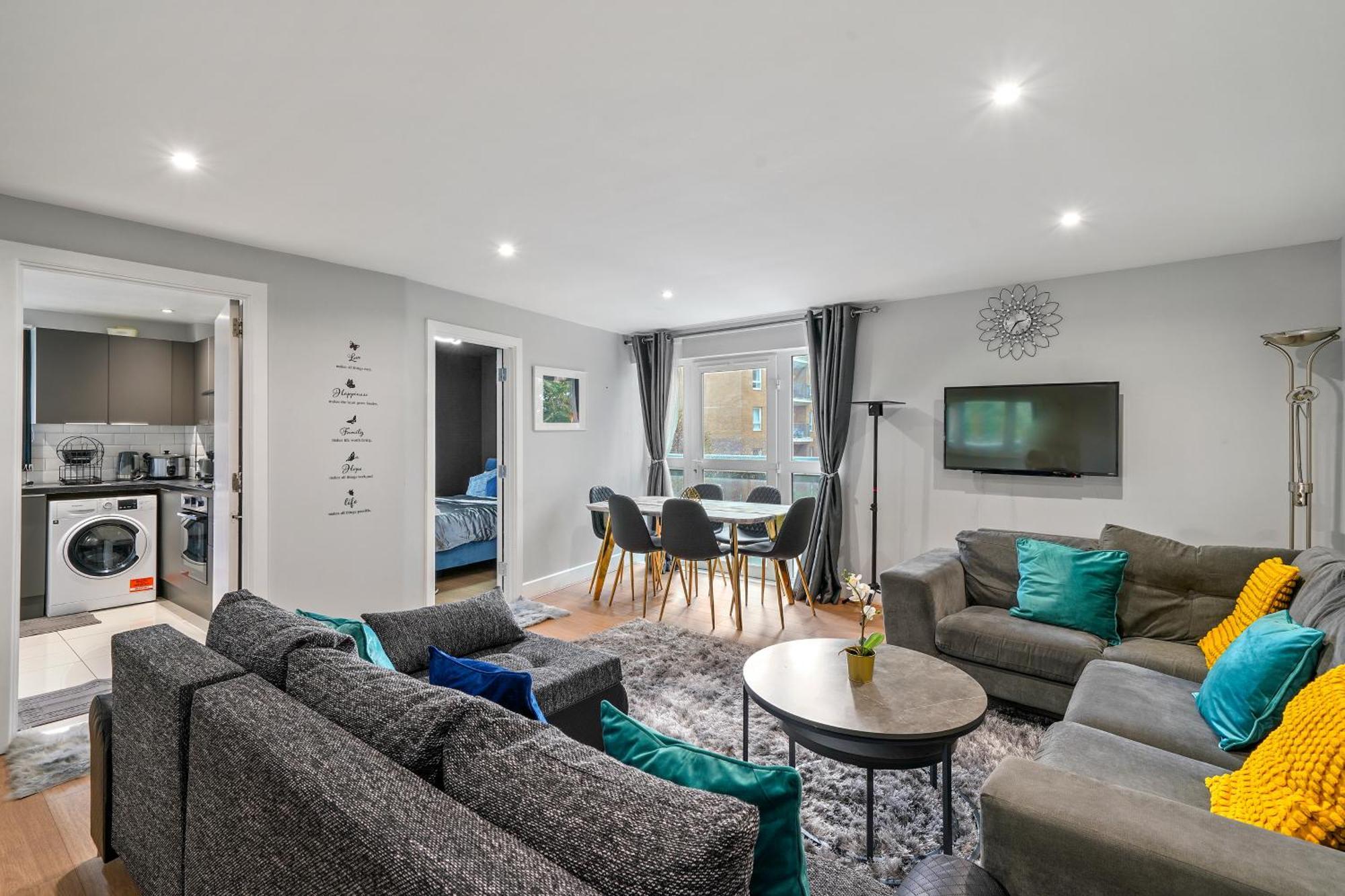 Elegant 3Br 2Bath Flat In Canary Wharf - O2 -Excel Londra Exterior foto